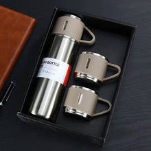 Load image into Gallery viewer, 500Ml Bullet Double-Layer Stainless Steel Vacuum Thermos Coffee Tumbler Travel Mug Business Trip Water Bottle Tea Infuser Bottle
