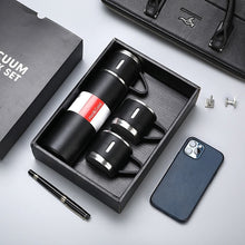 Load image into Gallery viewer, 500Ml Bullet Double-Layer Stainless Steel Vacuum Thermos Coffee Tumbler Travel Mug Business Trip Water Bottle Tea Infuser Bottle