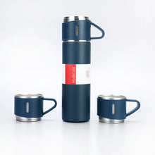 Load image into Gallery viewer, 500Ml Bullet Double-Layer Stainless Steel Vacuum Thermos Coffee Tumbler Travel Mug Business Trip Water Bottle Tea Infuser Bottle