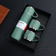 Load image into Gallery viewer, 500Ml Bullet Double-Layer Stainless Steel Vacuum Thermos Coffee Tumbler Travel Mug Business Trip Water Bottle Tea Infuser Bottle