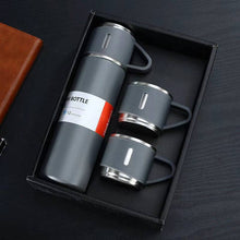 Load image into Gallery viewer, 500Ml Bullet Double-Layer Stainless Steel Vacuum Thermos Coffee Tumbler Travel Mug Business Trip Water Bottle Tea Infuser Bottle