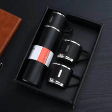Load image into Gallery viewer, 500Ml Bullet Double-Layer Stainless Steel Vacuum Thermos Coffee Tumbler Travel Mug Business Trip Water Bottle Tea Infuser Bottle