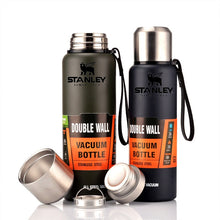 Load image into Gallery viewer, 500ml 800ml 1000ml 1500ml Stanley Thermal Cup Bottle For Water Strap Cover Stainless Steel Double Wall Vacuum Thermal Flask