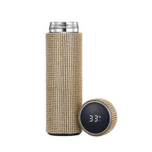 Load image into Gallery viewer, 500ml Diamond Digital Smart Thermal Bottle Thermos for Water Drinkware Tea Cups Thermo Mug Coffee Mugs Vacuum Cup Termos Tumbler