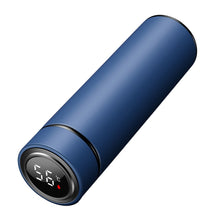 Load image into Gallery viewer, 500ml Smart Insulation Cup Vacuum Bottle Thermos 304 Stainless Steel Minimalist Water Bottle LCD Digital Screen Portable Cup