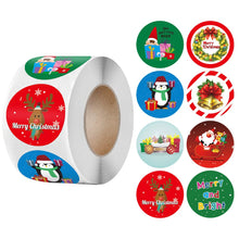 Load image into Gallery viewer, 500pcs 2.5cm Halloween Round Stickers Pumpkin Decoration Labels Envelope Seal Stickers for Gift Boxes Packaging Paper Sticker