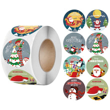 Load image into Gallery viewer, 500pcs 2.5cm Halloween Round Stickers Pumpkin Decoration Labels Envelope Seal Stickers for Gift Boxes Packaging Paper Sticker