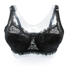 Load image into Gallery viewer, Womens Sexy Push Up Deep V Ultrathin Underwire Padded Cotton Lace Brassiere Bra