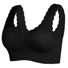 Load image into Gallery viewer, Middle-aged and Elderly Bra Underwear Plus Size Without Steel Ring Bra Women's Vest Sports Bra