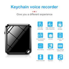 Load image into Gallery viewer, 50Hour Long Recording Time HD Noise Reduction Mini Smart Activated Digital Voice Recorder MP3 Music Player 8G 16G 32G