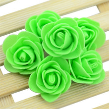 Load image into Gallery viewer, 50PCS/Bag Mini PE Foam Rose Flower Head Artificial Rose Flowers Handmade DIY Wedding Home Decoration Festive & Party Supplies