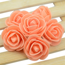 Load image into Gallery viewer, 50PCS/Bag Mini PE Foam Rose Flower Head Artificial Rose Flowers Handmade DIY Wedding Home Decoration Festive & Party Supplies