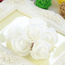 Load image into Gallery viewer, 50PCS/Bag Mini PE Foam Rose Flower Head Artificial Rose Flowers Handmade DIY Wedding Home Decoration Festive & Party Supplies