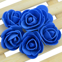 Load image into Gallery viewer, 50PCS/Bag Mini PE Foam Rose Flower Head Artificial Rose Flowers Handmade DIY Wedding Home Decoration Festive & Party Supplies