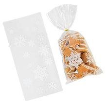 Load image into Gallery viewer, 50pcs Hallwoeen Pumpkin Skull Cat Candy Bag Transparent Cellophane Food Plastic Package Bags Christmas Party Decor Gift Bag