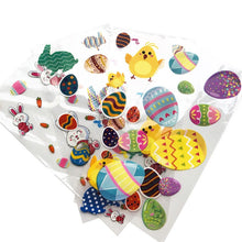 Load image into Gallery viewer, 50pcs Santa Claus Christmas Tree Elk Plastic Gift Bags for Christmas Gift Baking Candy Cookie Easter Egg Rabbit Packaging Bags