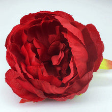 Load image into Gallery viewer, 50Pcs/Lot 10cm Peony Flower Head Artificial Flower For Wedding Party Home Decoration DIY Fake Flowers Wall Garland KY138