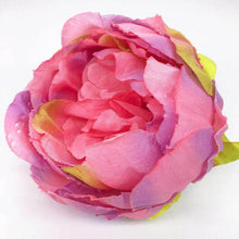 Load image into Gallery viewer, 50Pcs/Lot 10cm Peony Flower Head Artificial Flower For Wedding Party Home Decoration DIY Fake Flowers Wall Garland KY138