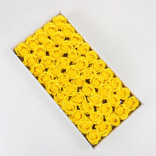 Load image into Gallery viewer, 50Pcs/Set Bath Body Flower Floral Soap Rose Flower Head Cheap Artificial Flower For Wedding Decoratio Valentine'S Day Gift