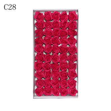 Load image into Gallery viewer, 50Pcs/Set Bath Body Flower Floral Soap Rose Flower Head Cheap Artificial Flower For Wedding Decoratio Valentine'S Day Gift