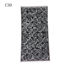 Load image into Gallery viewer, 50Pcs/Set Bath Body Flower Floral Soap Rose Flower Head Cheap Artificial Flower For Wedding Decoratio Valentine'S Day Gift