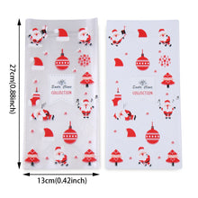 Load image into Gallery viewer, 50Pcs Xmas Cookie Packing Bags Christmas Cellophane Party Bags Treat Candy Bag Festival Party Favor Gift Merry Christmas Hallowe