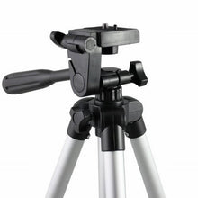Load image into Gallery viewer, Aluminum Camera Cell Phone Tripod for iPhone 6 7 8 Stand Portable Tripod Mobile Phone Mount Adapter