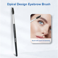 Load image into Gallery viewer, LLANO Facial Hair Scissor Eyebrow brush Professional Stainless Steel Mustache Nose Hair Beard Eyebrows Eyelashes Trimming Clippers