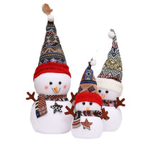 Load image into Gallery viewer, Christmas Decorations Snowman Baby Doll Christmas Tree Decoration Shopping Window Scene Layout