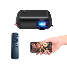 Load image into Gallery viewer, Outdoor Projector Home Small Mini HD Same Screen Portable Overhead Projector Support