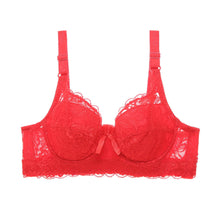 Load image into Gallery viewer, Bras for Women Lace Sexy Bralette Transparent Underwire Top BH Push Up Brassiere