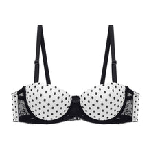 Load image into Gallery viewer, Lace Adjusted Straps Bra Women Padded Lingerie Push Up Bras Underwire Brassiere B C Cup