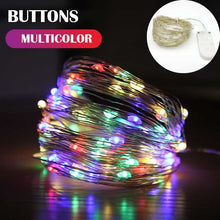 Load image into Gallery viewer, 5M 10M 20M Fairy Light New Year LED Christmas Light Waterproof Copper Wire String Light for Wedding Garland Party Curtain Light