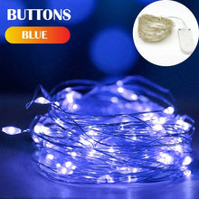 Load image into Gallery viewer, 5M 10M 20M Fairy Light New Year LED Christmas Light Waterproof Copper Wire String Light for Wedding Garland Party Curtain Light