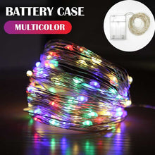 Load image into Gallery viewer, 5M 10M 20M Fairy Light New Year LED Christmas Light Waterproof Copper Wire String Light for Wedding Garland Party Curtain Light