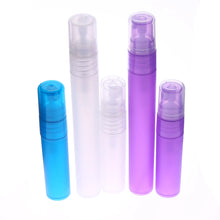 Load image into Gallery viewer, 5ml 10ml Mini Refillable Sample Perfume Plastic Bottle Travel Empty Spray Atomizer Bottles Cosmetic Packaging Container