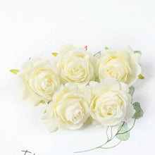Load image into Gallery viewer, 5PCs Rose Artificial Flowers Silk Fake Flowers For Home Room Decor Party Wedding Valentines Day Decorations DIY Crafts Accessory