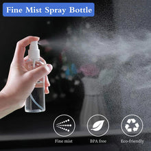 Load image into Gallery viewer, 5Pcs Spray Bottle 10ml 30ml 50ml 60ml 100ml Empty Vial Refillable Mist Pump Perfume Essential Oil Atomizer Travel Accessories