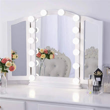 Load image into Gallery viewer, 5V Led Makeup Mirror Light Bulb Makeup Vanity Lights USB Wall Lamp 2/6/10/14pcs Dimmable Dressing Table Mirror Lamp