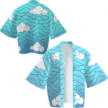 Load image into Gallery viewer, Anime Demon Slayer Kimetsu No Yaiba Tanjiro Kamado Cosplay Cape Costume Men Kimono Plus Size Jackets Halloween Party