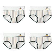 Load image into Gallery viewer, 4Pcs Plus Size M-5XL High Waist Underwear Cotton Panties Women's Print Girls Briefs Breathable Lingerie