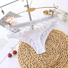 Load image into Gallery viewer, New Seamless Panties Hollow Out Sexy Women Underwear Sports High Waist Cotton Panties Sex G-string Fit Sexy Female Underpants