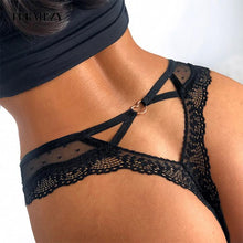 Load image into Gallery viewer, Sexy Lace Panties Women Low-waist Underwear Hollow Out Transparent Thong Female Seamless G-string Lingerie Underpant