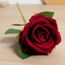 Load image into Gallery viewer, 5pcs Beautiful Silk Artificial Rose Flowers Wedding Home Table Decor Long Bouquet Arrange Fake Plants Valentine's Day Presents