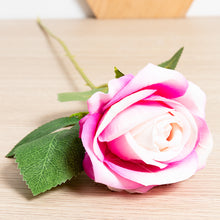 Load image into Gallery viewer, 5pcs Beautiful Silk Artificial Rose Flowers Wedding Home Table Decor Long Bouquet Arrange Fake Plants Valentine's Day Presents