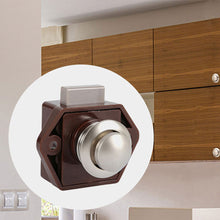 Load image into Gallery viewer, 5pcs Diameter 20mm Camper Car Push Lock RV Caravan Boat Drawer Latch Button Locks For Furniture Hardware