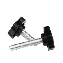 Load image into Gallery viewer, Screws 5pcs/Set M6 M8 Male Thread Star Shaped Head Clamping Nuts Knob For Industry Equipment Plastic Carbon Steel Galvanization