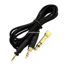 Load image into Gallery viewer, 6.35mm Replacement Nylon Braided Cable Extension Cord For Shure SRH440 SRH840 SRH940 SRH750DJ SRH 840 940 440 Headphones