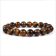 Load image into Gallery viewer, 6/8/10mm buddha Bracelets Blue Tiger Eye Bracelet Natural Stone Round Beads Elasticity Rope Men Women blue stone Beaded Bracelet