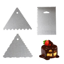 Load image into Gallery viewer, 6Pcs/set Turntable Cake Decoration Accessories Set Rotating Cake Stand Tools Metal Stainless Steel Pastry Spatula Scraper